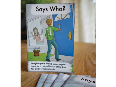 Says Who? Gospel Tract (pack of 100)